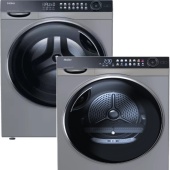 Фото товара: Haier стирка HW100-BD14378S + сушка HD100-A2378S + соед.эл CKS-1