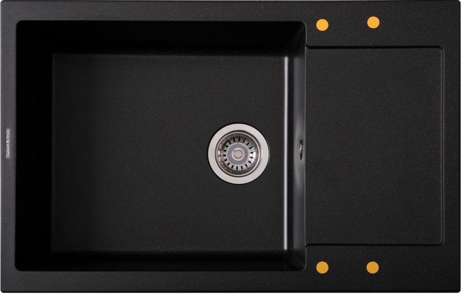 Фото товара: Zigmund & Shtain RECHTECK 780.490, мойка, темная скала