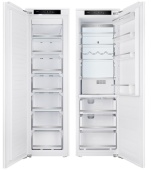 Фото товара: Zigmund & Shtain холодильник BR 06 X + морозильник BR 05 X