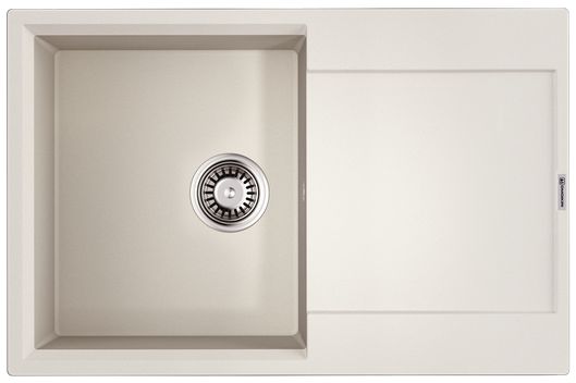 Фото товара: Omoikiri Daisen 78T-WH, мойка, гранит, белый