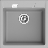 Фото товара: Rivelato RAUM RM-50 grigio metallizzato, мойка, гранит, серый металлик