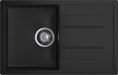 Фото товара: GranFest QUADRO GF-Q-780 L, мойка, мрамор, черный