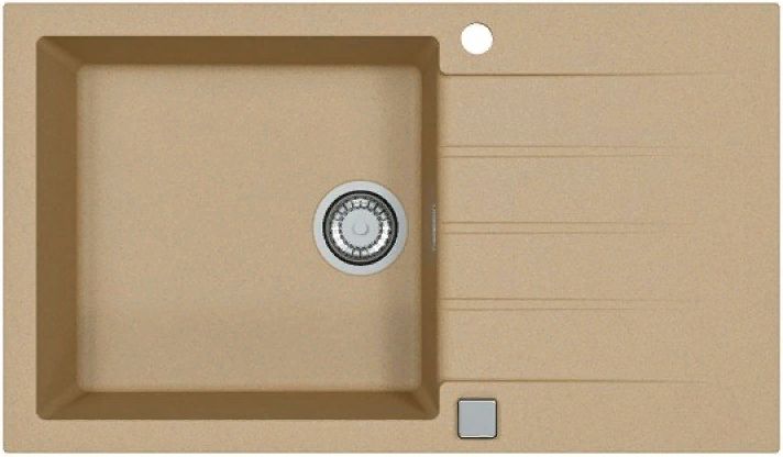 Фото товара: ALVEUS GRANITAL CADIT 40 BEIGE - G55, мойка, гранит, бежевый (в комплекте с сифоном 1132823)