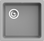 Фото товара: Rivelato BERKANA BK-45 grigio metallizzato, мойка, гранит, серый металлик