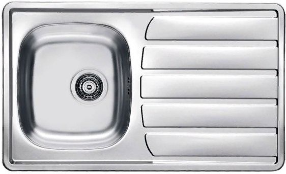 Фото товара: ALVEUS ZOOM 30 NAT-90, мойка, нержавеющая сталь