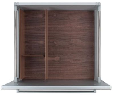 Фото товара: Technoinox вставка для столовых приборов Fineline 60, B50 Legrabox для высокого ящика, темный орех