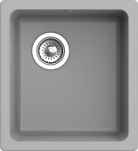 Фото товара: Rivelato BERKANA BK-35 grigio metallizzato, мойка, гранит, серый металлик