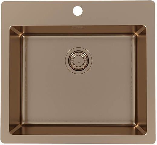 Фото товара: ALVEUS PURE MONARCH 70 COPPER-90 FS, мойка, нержавеющая сталь, медь