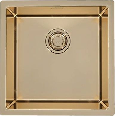 Фото товара: ALVEUS QUADRIX MONARCH 30 BRONZE, мойка, нержавеющая сталь, бронза
