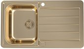 Фото товара: ALVEUS LINE MONARCH 20 BRONZE, мойка, нержавеющая сталь, бронза (в компл. с выпуском без сифона)