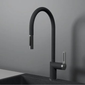 Фото товара: GRANULA 8172 смеситель, гранит, графит