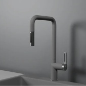 Фото товара: GRANULA 8173 смеситель, гранит, алюминиум