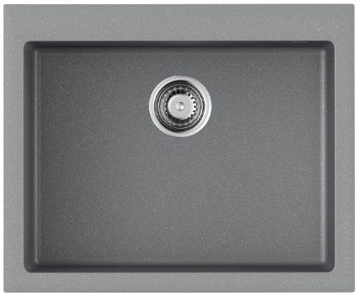 Фото товара: Omoikiri Bosen 61-GR, мойка, гранит, leningrad grey