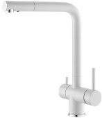 Фото товара: ALVEUS AQUILA G11 ARCTIC, смеситель, гранит, белый