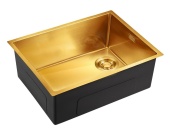 Фото товара: Emar EMB-540(UN) PVD Golden, мойка, нержавеющая сталь, золото