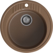 Фото товара: GranFest RONDO GF-R-520, мойка, мрамор, терракот