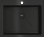 Фото товара: Omoikiri Akisame 59-GB, мойка, нержавеющая сталь/графит