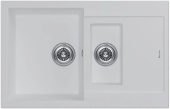Фото товара: KUCHENSTERN PLAT 60-2, мойка, гранит, белый
