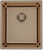 Фото товара: ALVEUS KOMBINO 20 MONARCH COPPER SAT-90, мойка, нерж. сталь, медь (в компл. с выпуском без сиф.)