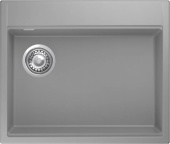 Фото товара: Rivelato TESORO TR-605-L grigio metallizz, мойка, гранит, серый металлик