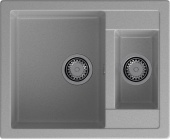 Фото товара: GranFest QUADRO GF-Q-610 K, мойка, мрамор, серый
