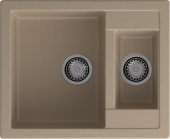Фото товара: GranFest QUADRO GF-Q-610 K, мойка, мрамор, песочный