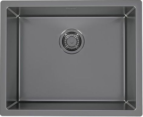 Фото товара: ALVEUS QUADRIX MONARCH 50 ANTHRACITE, мойка, нержавеющая сталь, антрацит