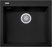 Фото товара: Rivelato ZENO ZN-5650 nero profondo, мойка, керамика, черный