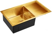 Фото товара: Emar EMB-124 PVD Nano Golden, мойка, нержавеющая сталь, золото