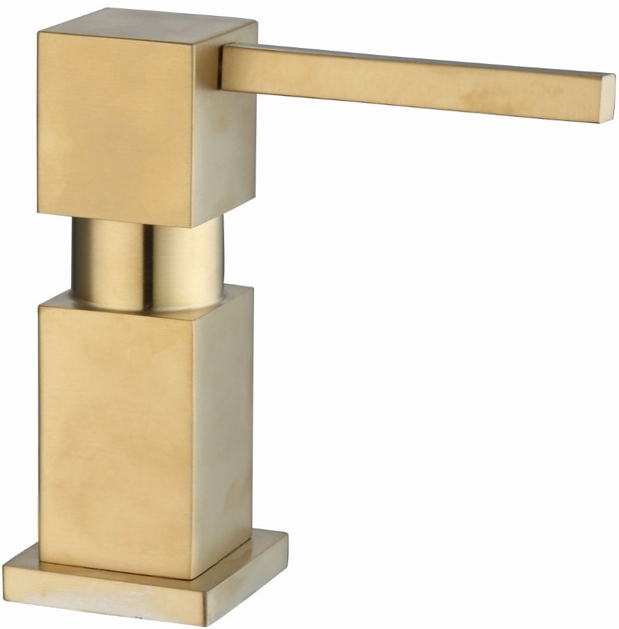 Фото товара: Seaman SSA-013 Gold Satin (PVD, satin) дозатор для жидкого мыла, золото сатин