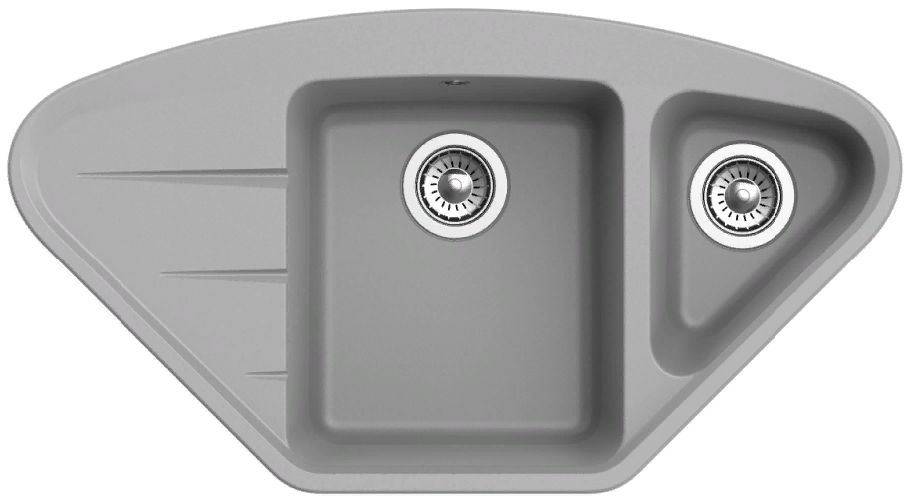 Фото товара: Ewigstein Wink W- 80KF, мойка, гранит, серый металик