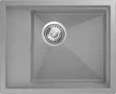 Фото товара: Rivelato NOBILE NB-544-L grigio metallizz, мойка, гранит, серый металлик