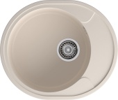 Фото товара: GranFest URBAN GF-UR-857L, мойка, гранит, белый