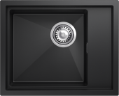 Фото товара: Rivelato NOBILE NB-544-R nero, мойка, гранит, черный