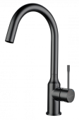 Фото товара: Rivelato GARDA 1923502 PVD black, смеситель, черный