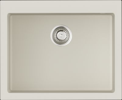 Фото товара: Omoikiri Bosen 61-WH, мойка, гранит, белый