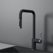 Фото товара: GRANULA 8173 смеситель, гранит, графит