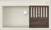 Фото товара: Omoikiri Kitagawa 86-LB-WH, мойка, керамика, белый