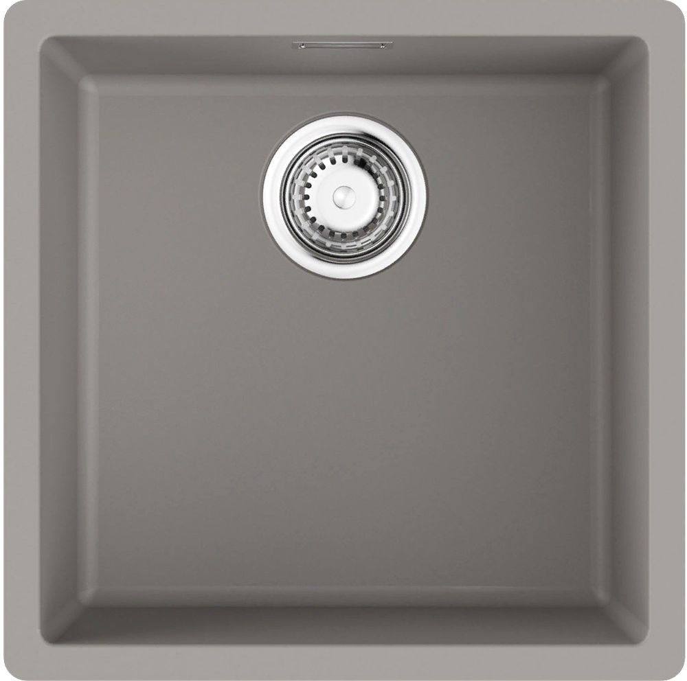 Фото товара: Omoikiri Yamakawa 45T-Integra-GR, мойка, гранит, leningrad grey