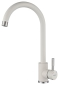 Фото товара: GranFest GF-Z-5410, смеситель, гранит, белый