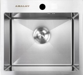 Фото товара: AMALET 4848-N-ST, мойка, нержавеющая сталь, сатин