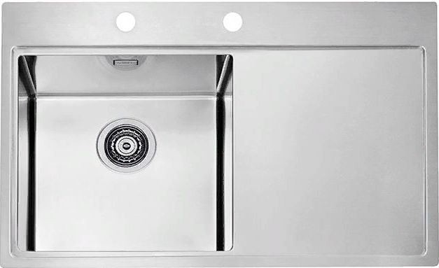 Фото товара: ALVEUS PURE 40L KMB-90, мойка, нержавеющая сталь, левая