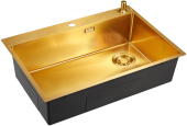 Фото товара: Emar EMB-660(TOP) PVD Golden, мойка, нержавеющая сталь, золото