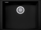 Фото товара: Rivelato STRIA SR-6053 nero profondo, мойка, керамика, черный