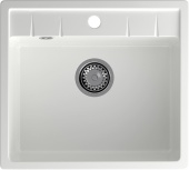 Фото товара: GranFest QUADRO GF-Q-561, мойка, мрамор, иней
