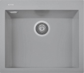 Фото товара: Rivelato ZENO ZN-6051 grigio puro, мойка, керамика, серый