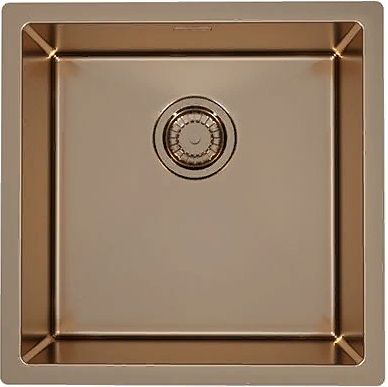 Фото товара: ALVEUS QUADRIX MONARCH 30 COPPER, мойка, нержавеющая сталь, медь