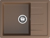 Фото товара: GranFest QUADRO GF-Q-650 L, мойка, мрамор, терракот