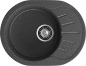 Фото товара: GranFest RONDO GF-R-580 L, мойка, мрамор, графит