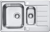 Фото товара: ALVEUS LINE MAXIM 70 FS SAT-90, мойка, нерж.сталь (в компл. с сифоном 1127257)
